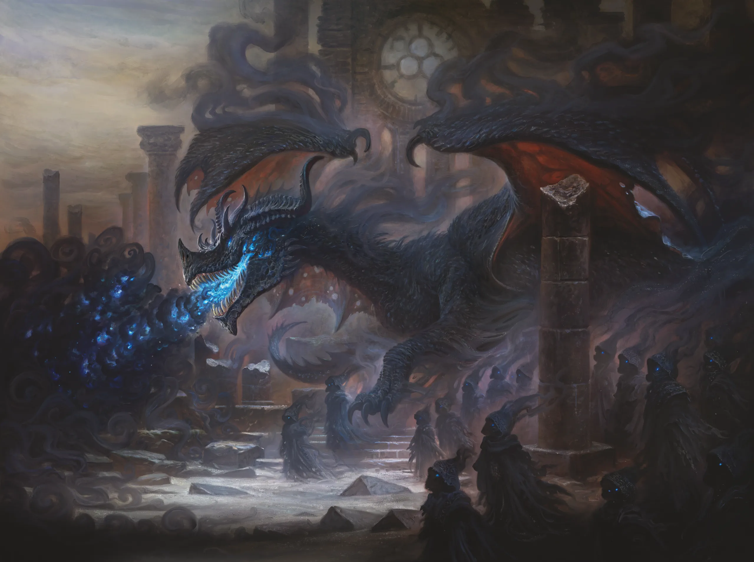 A shadow dragon lurks amon...
