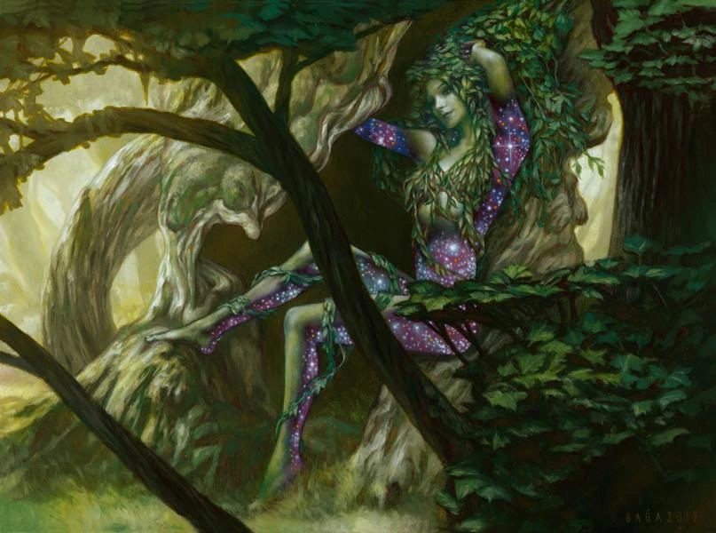 Leafcrown Dryad