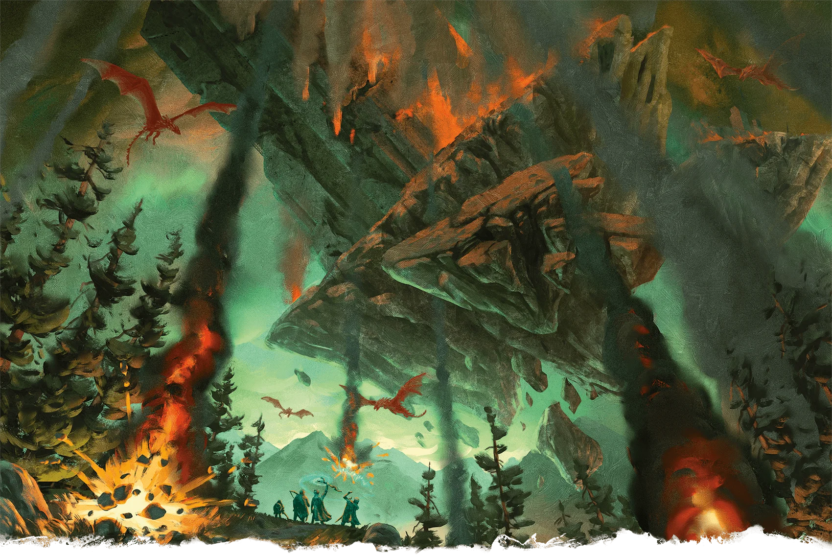 When a flying fortress cra...