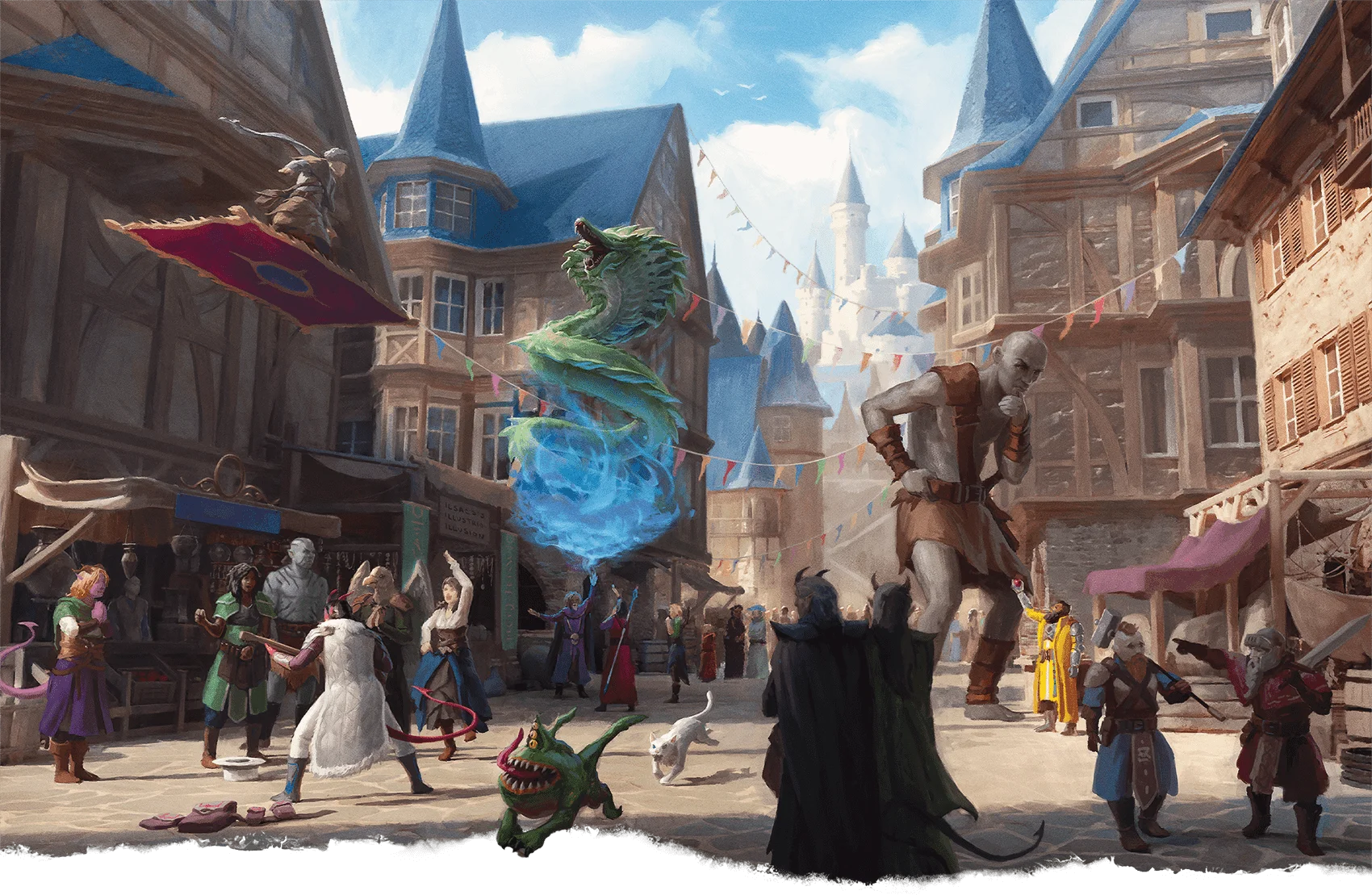 Life in a city is full of fantastical surprises!