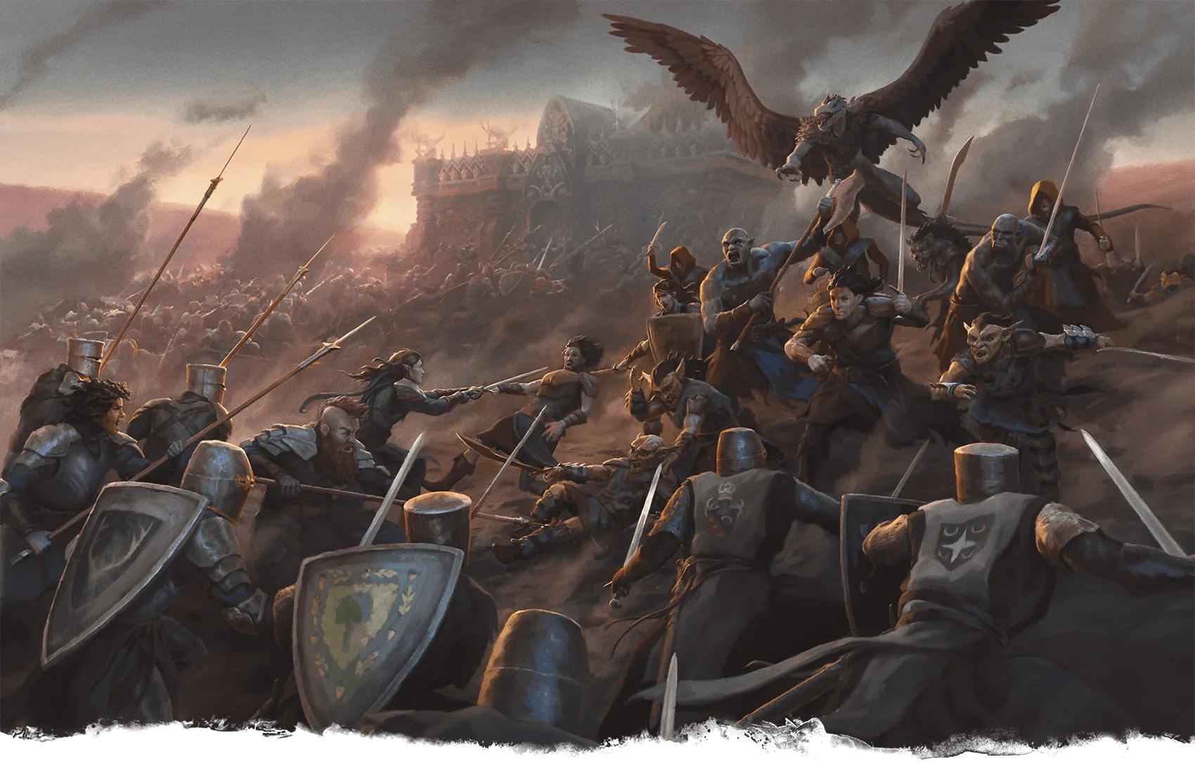 A climactic battle at the ...