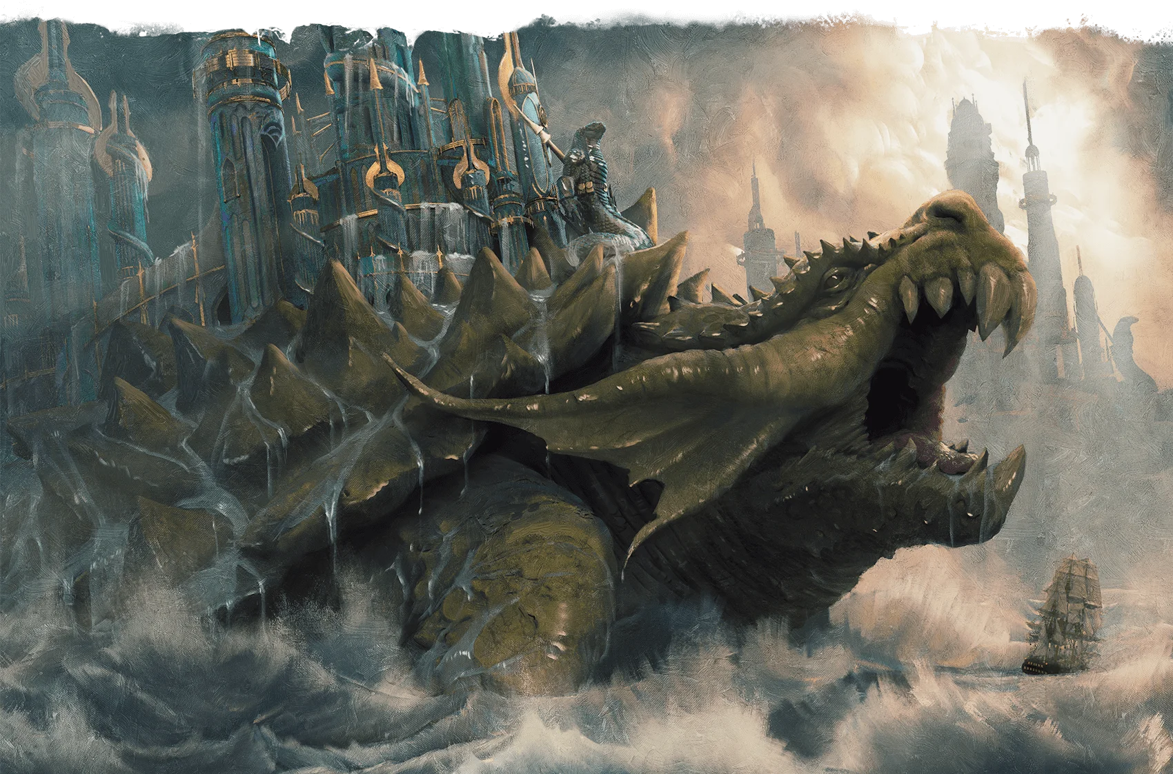 Fortresses on the backs of...
