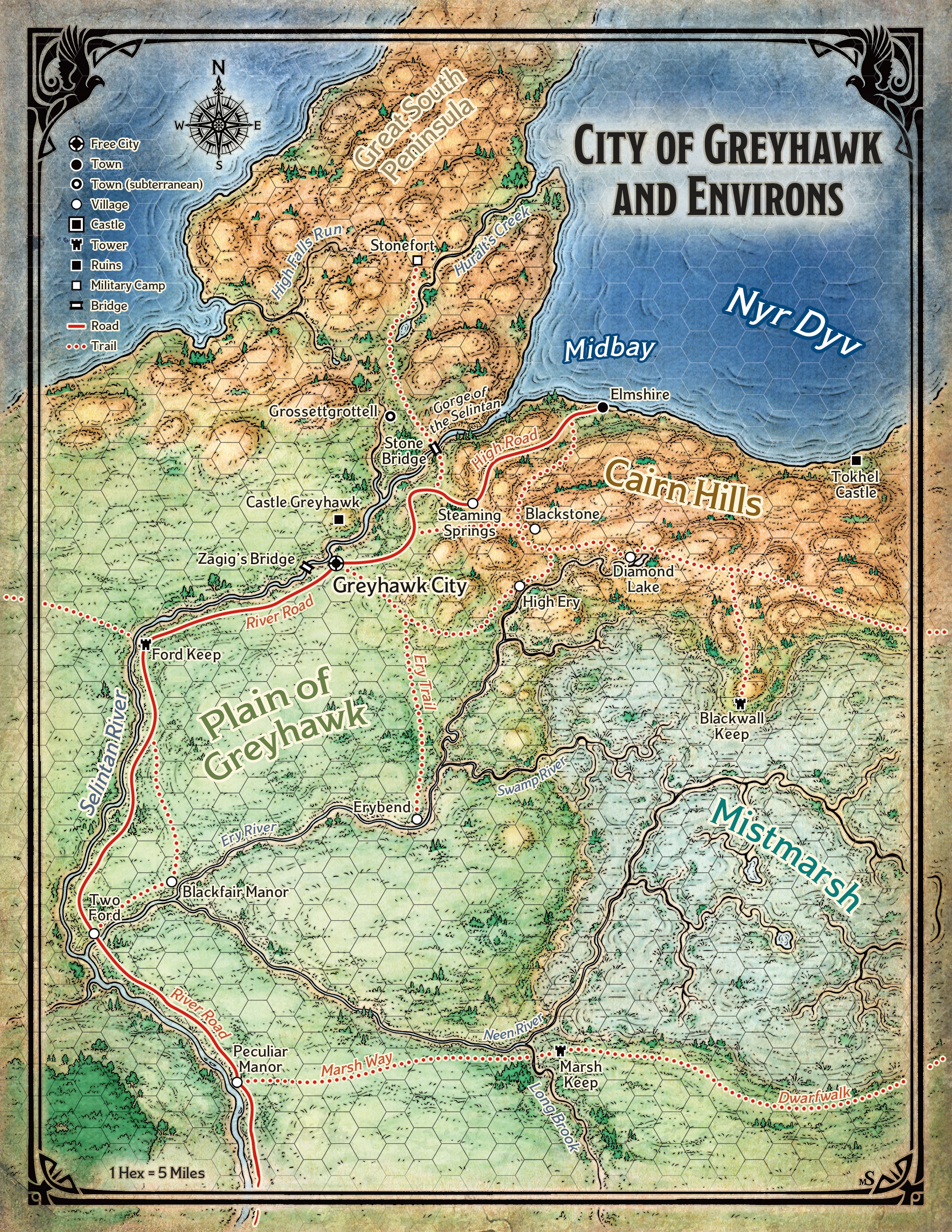 City of Greyhawk and Environs