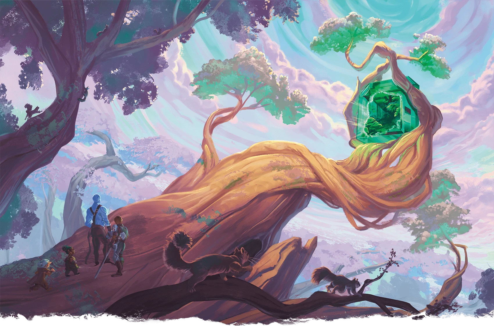 A portal to the Beastlands...