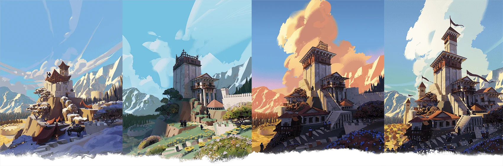 A Bastion grows over time