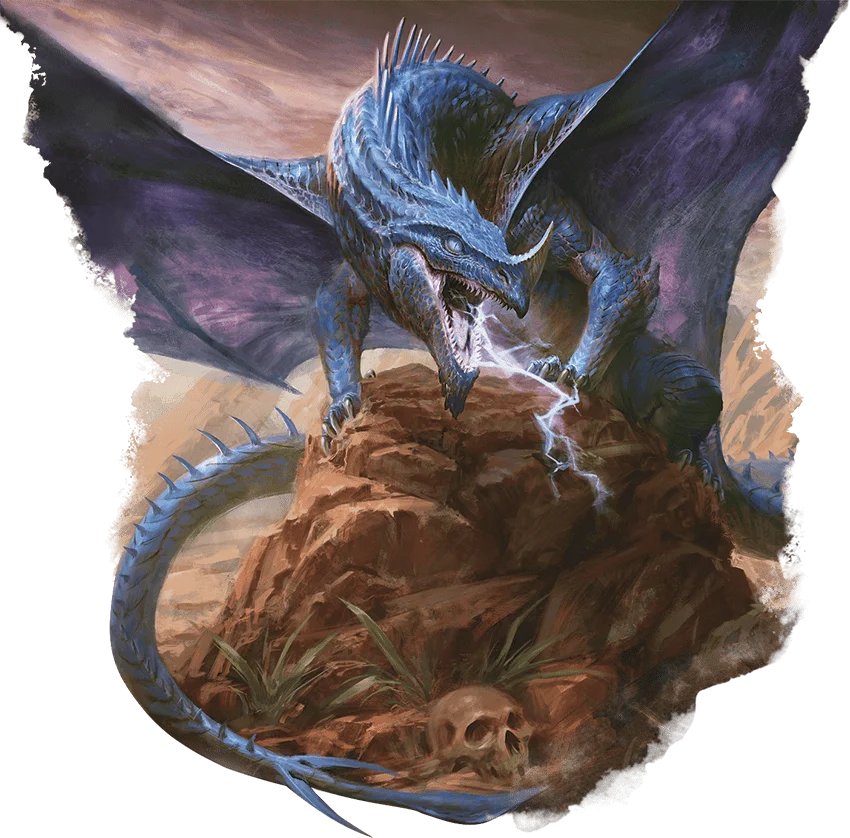 Blue Dragon Wyrmling