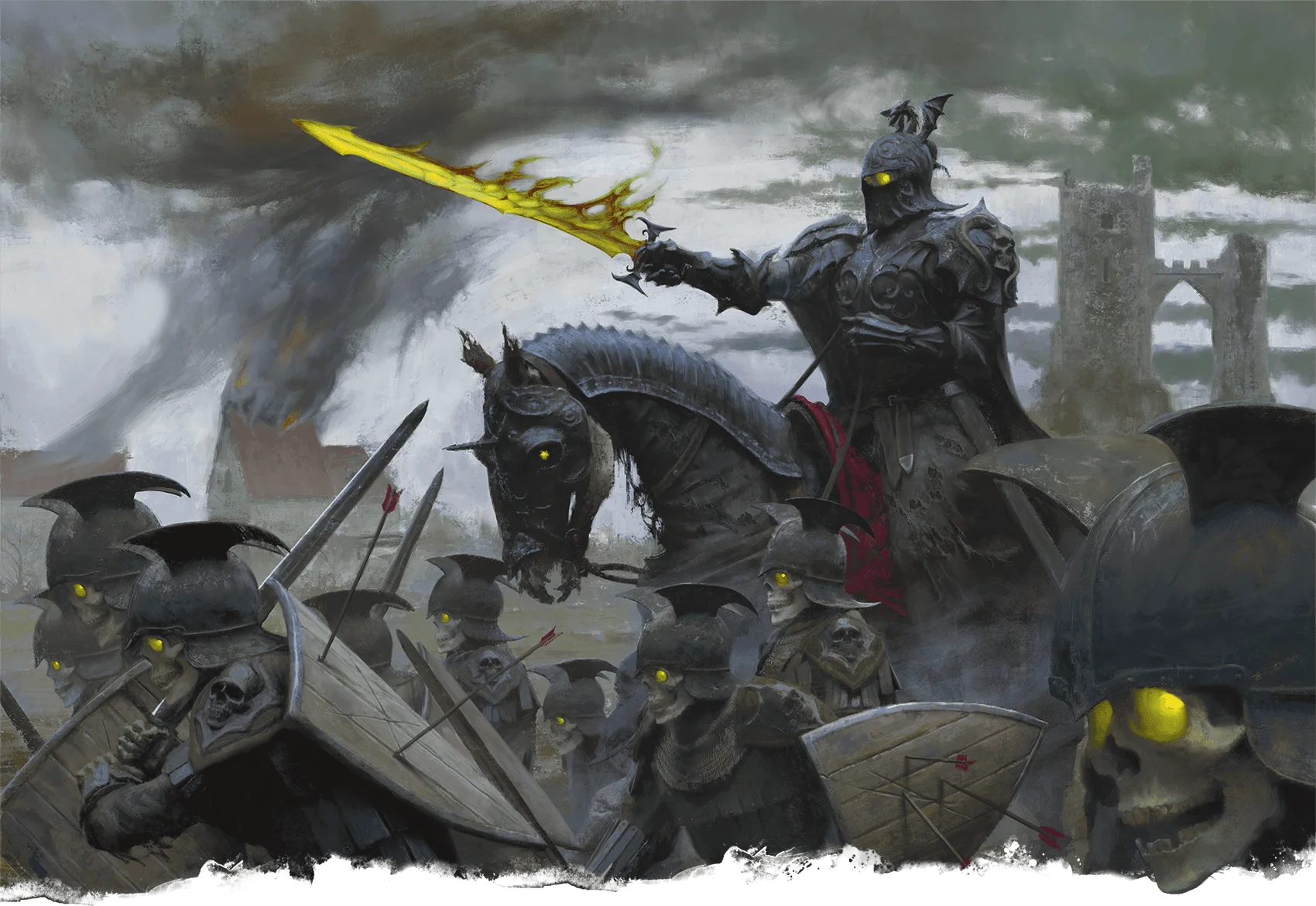 A death knight and its asp...