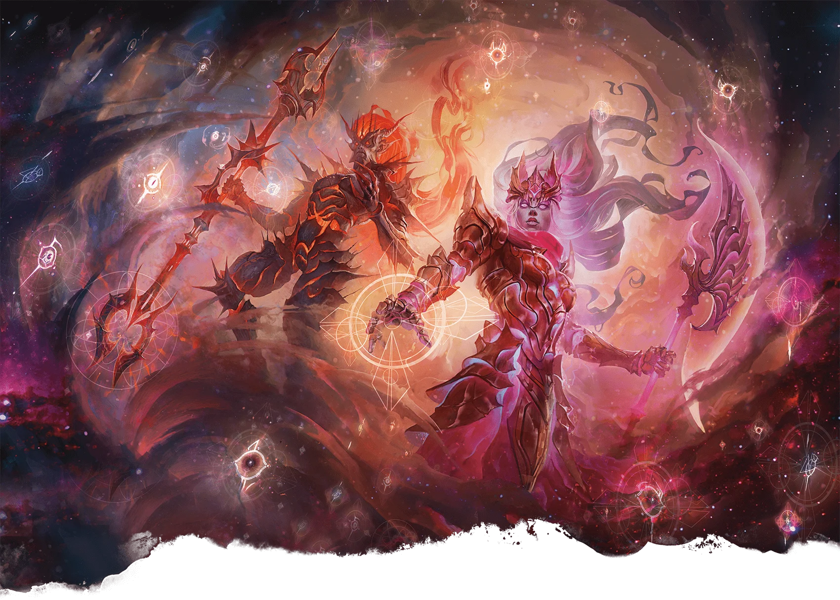 Celestial and fiendish emp...