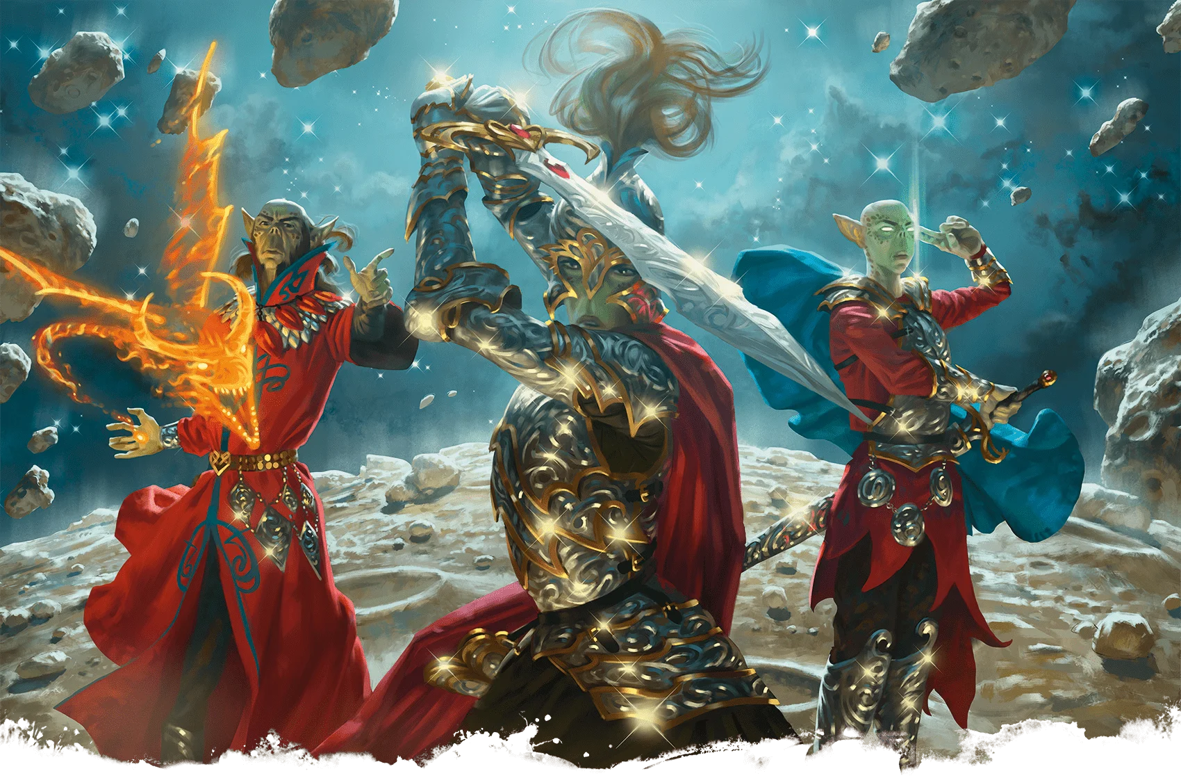 Left to Right: Githyanki D...