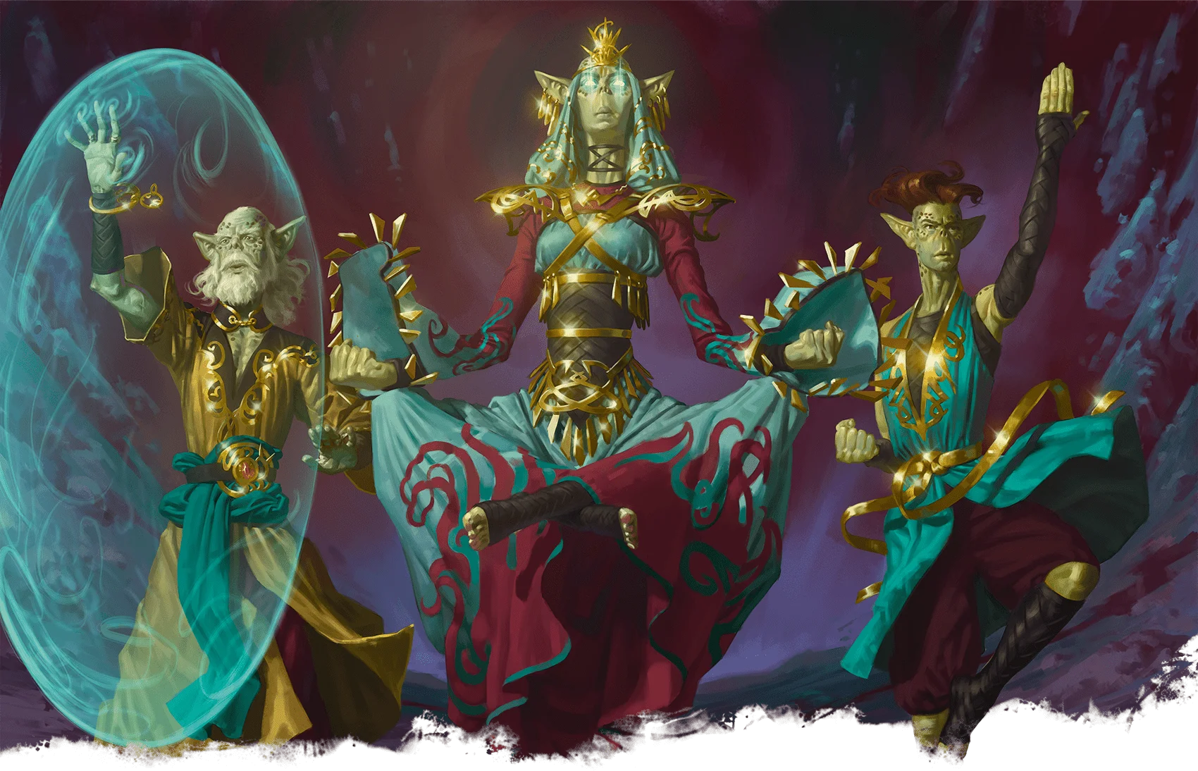 Left to Right: Githzerai Z...