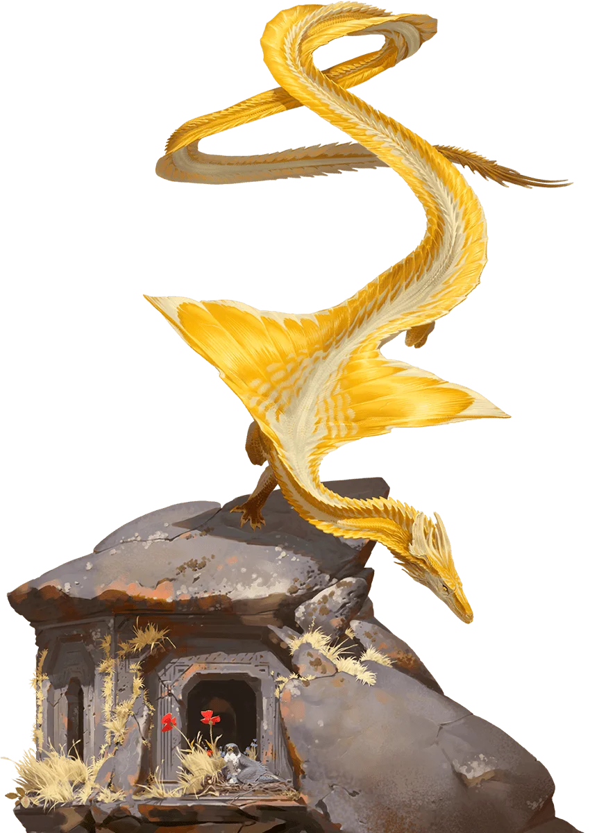 Gold Dragon Wyrmling
