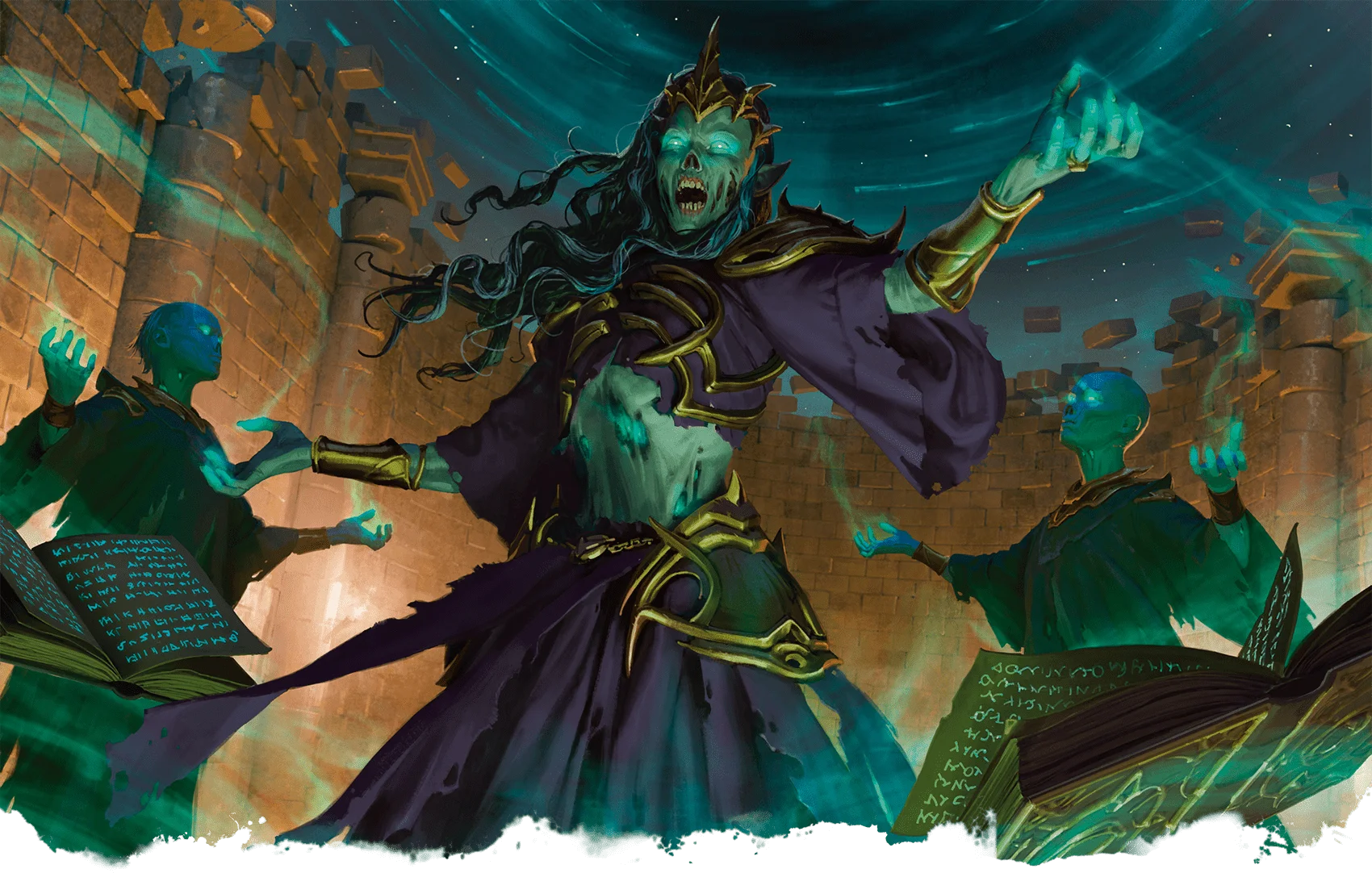 An ancient lich and her gh...
