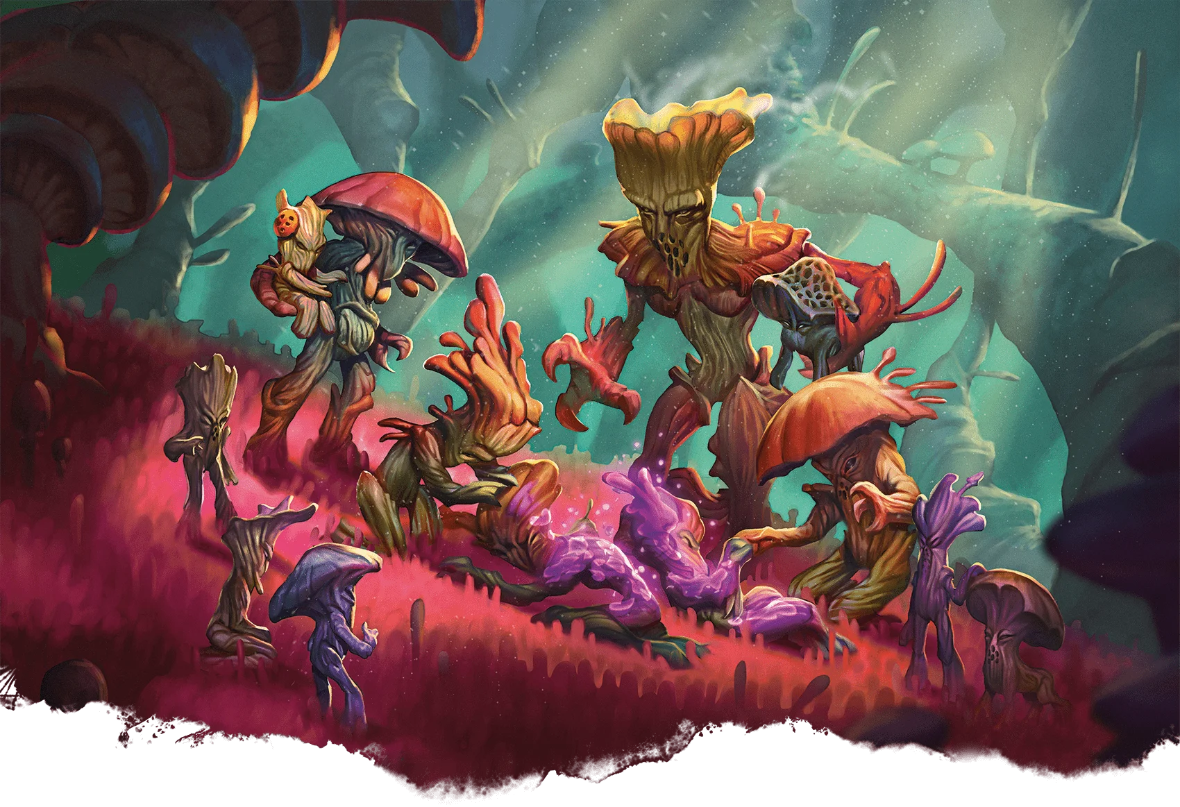 Myconids tend to the fungi...