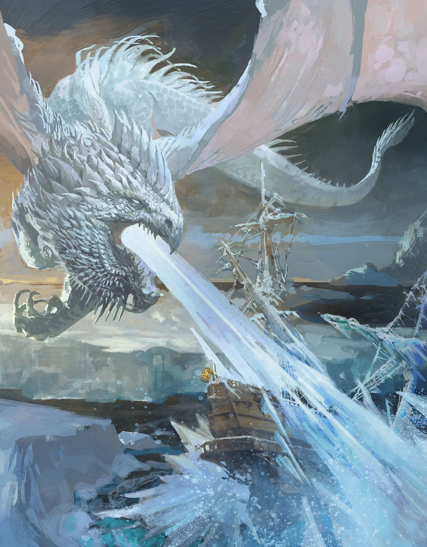An ancient white dragon fr...