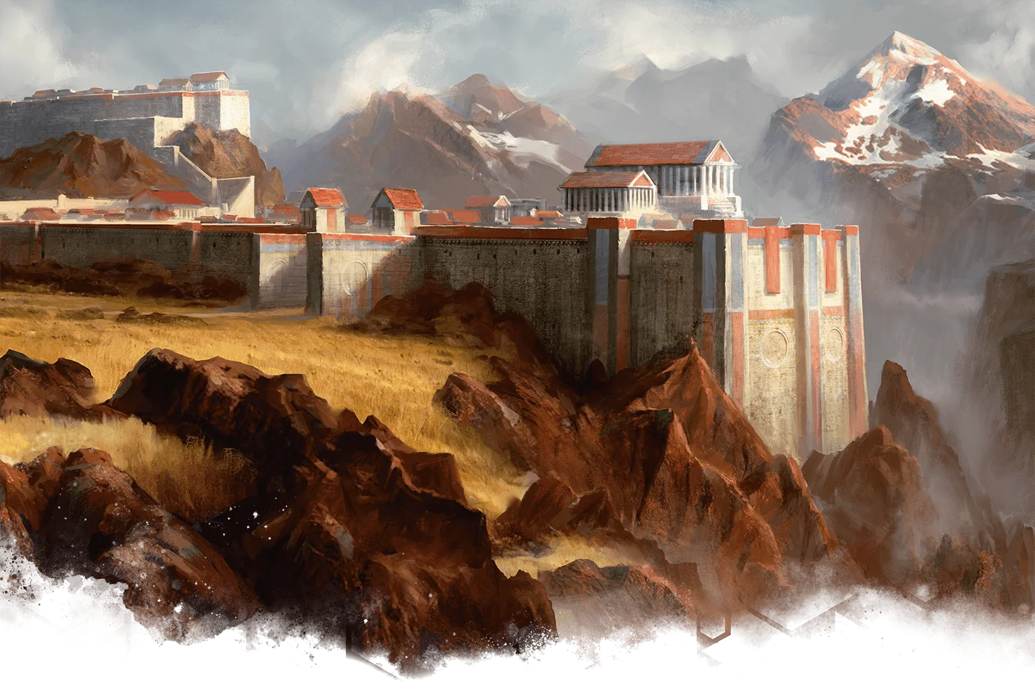 The Kolophon stands watch over the polis of Akros