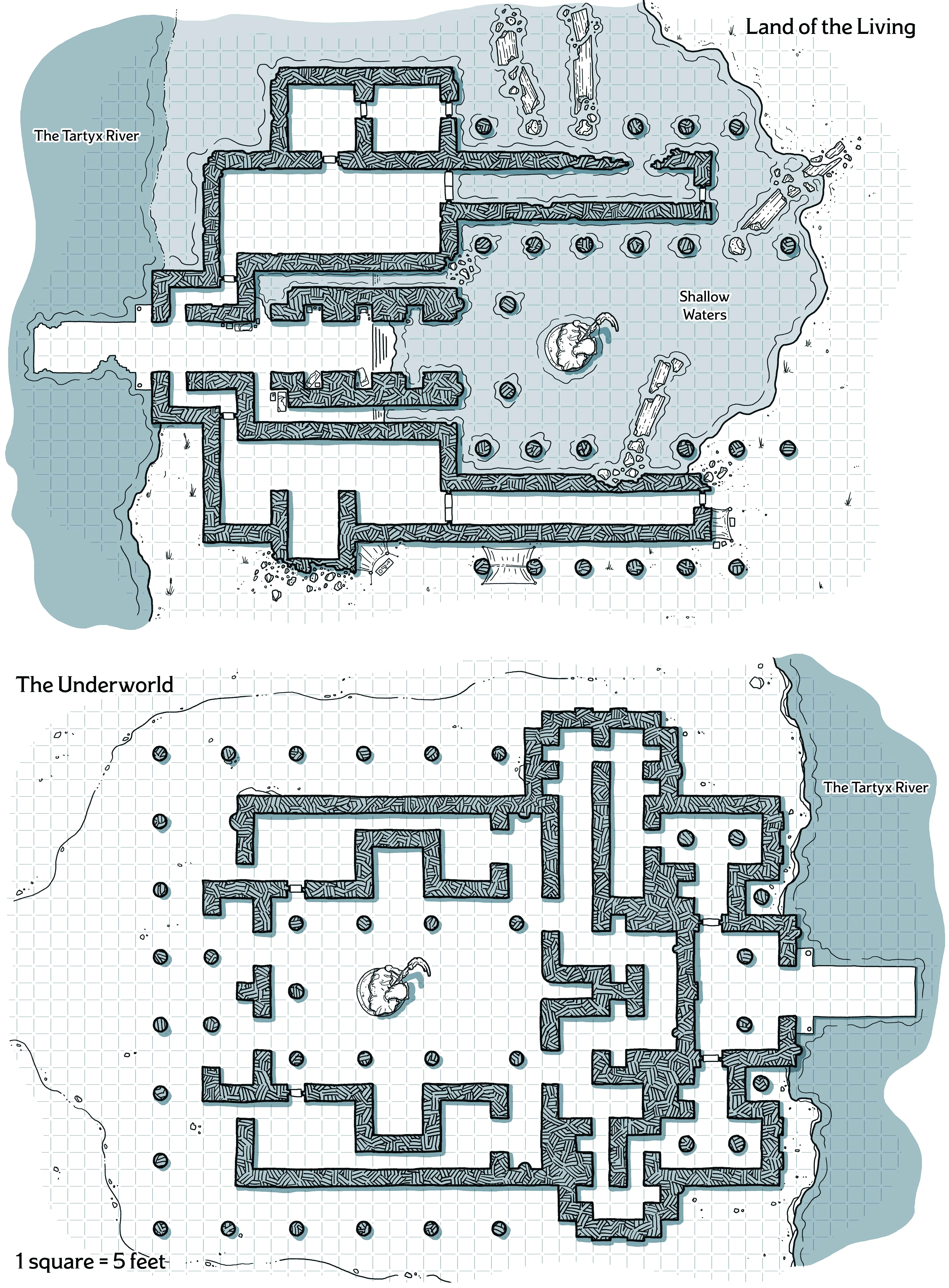 Map 4.1: Underworld Crossing