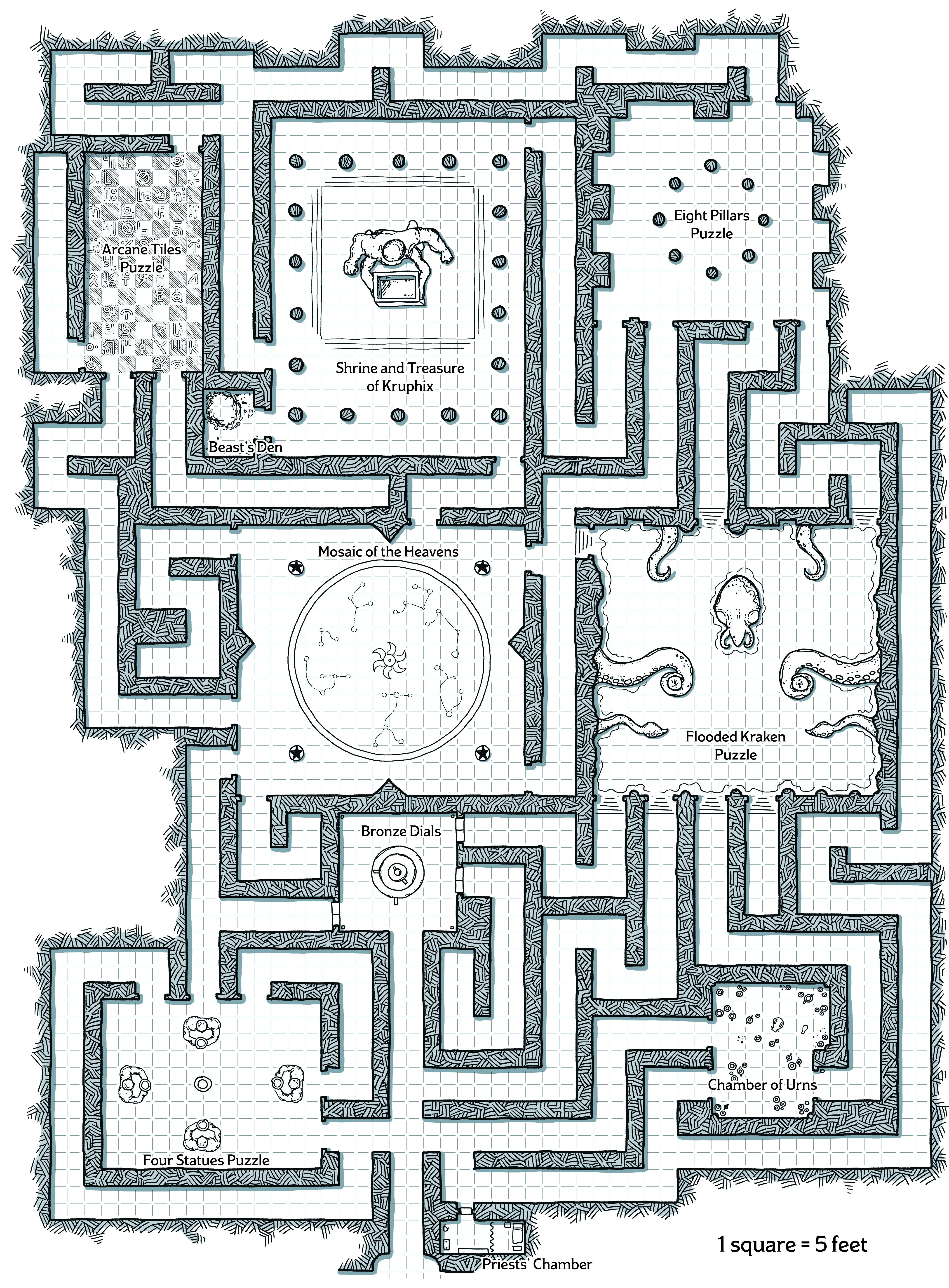 Map 4.9: Temple of Mystery