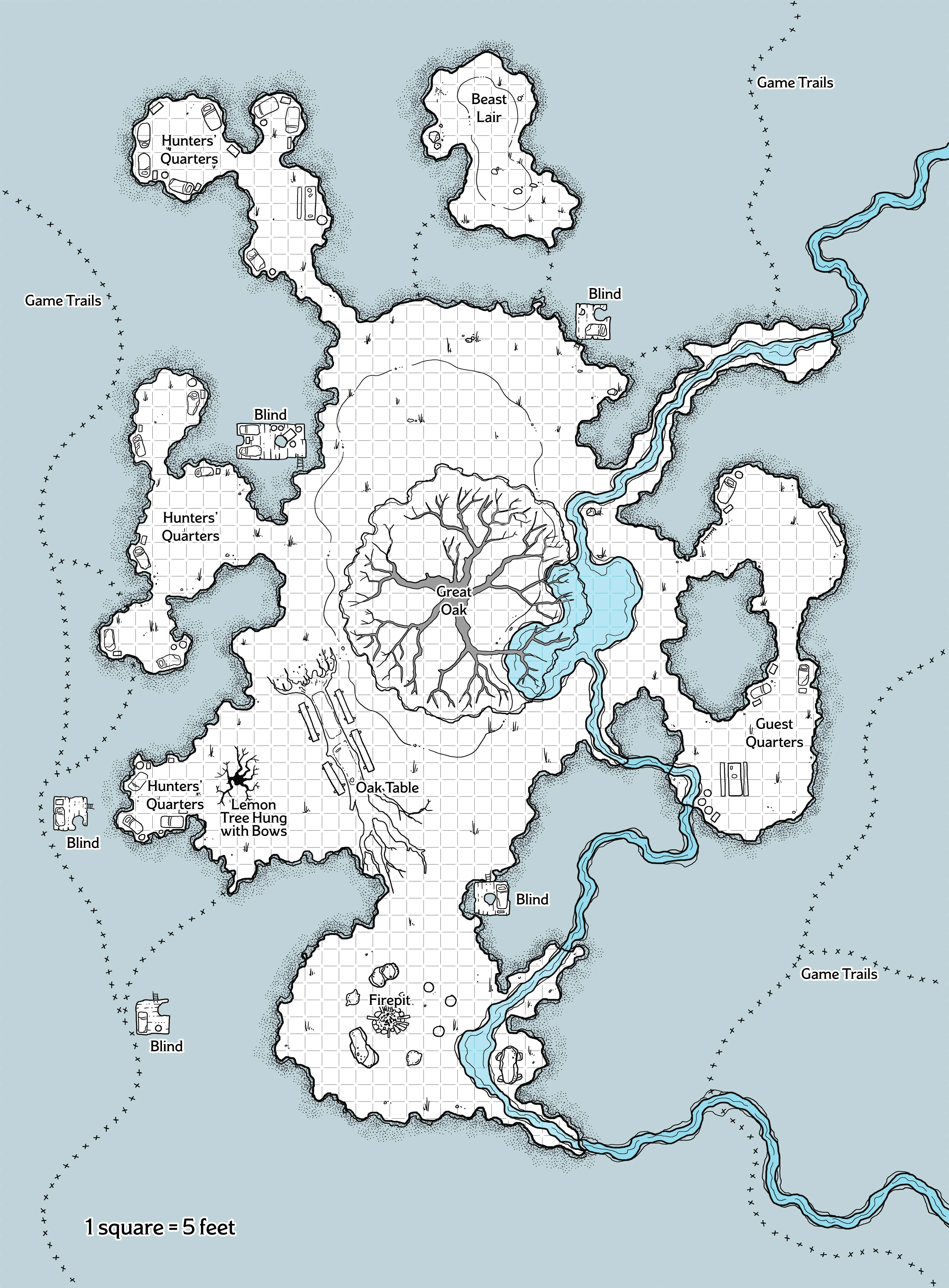 Map 4.11: Forest Shrine
