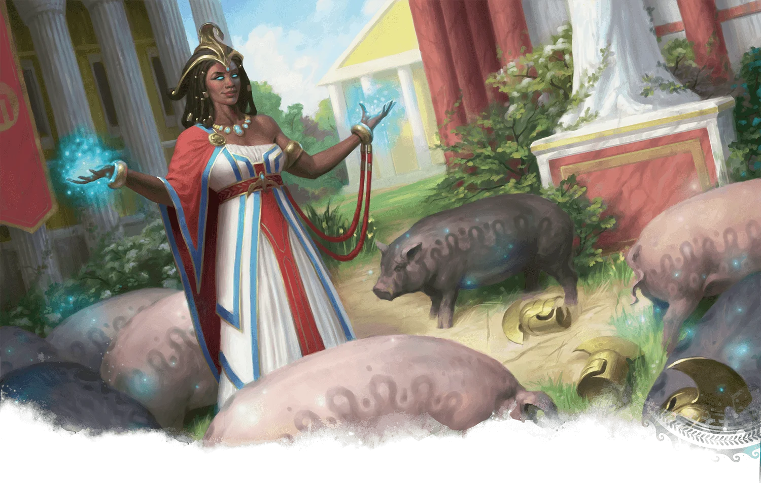 Upon one of the Dakra Isle...