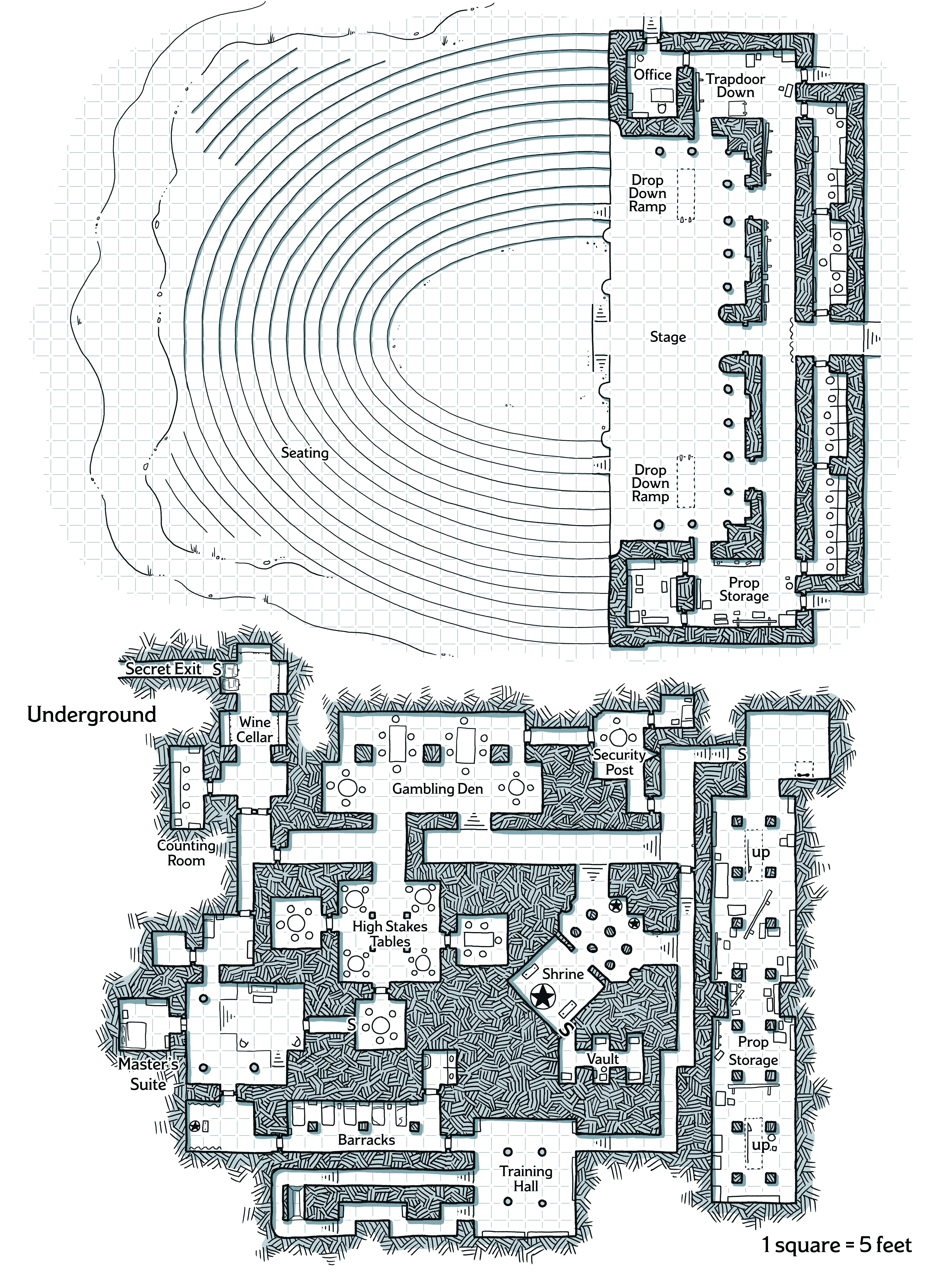 Map 4.13: Amphitheater