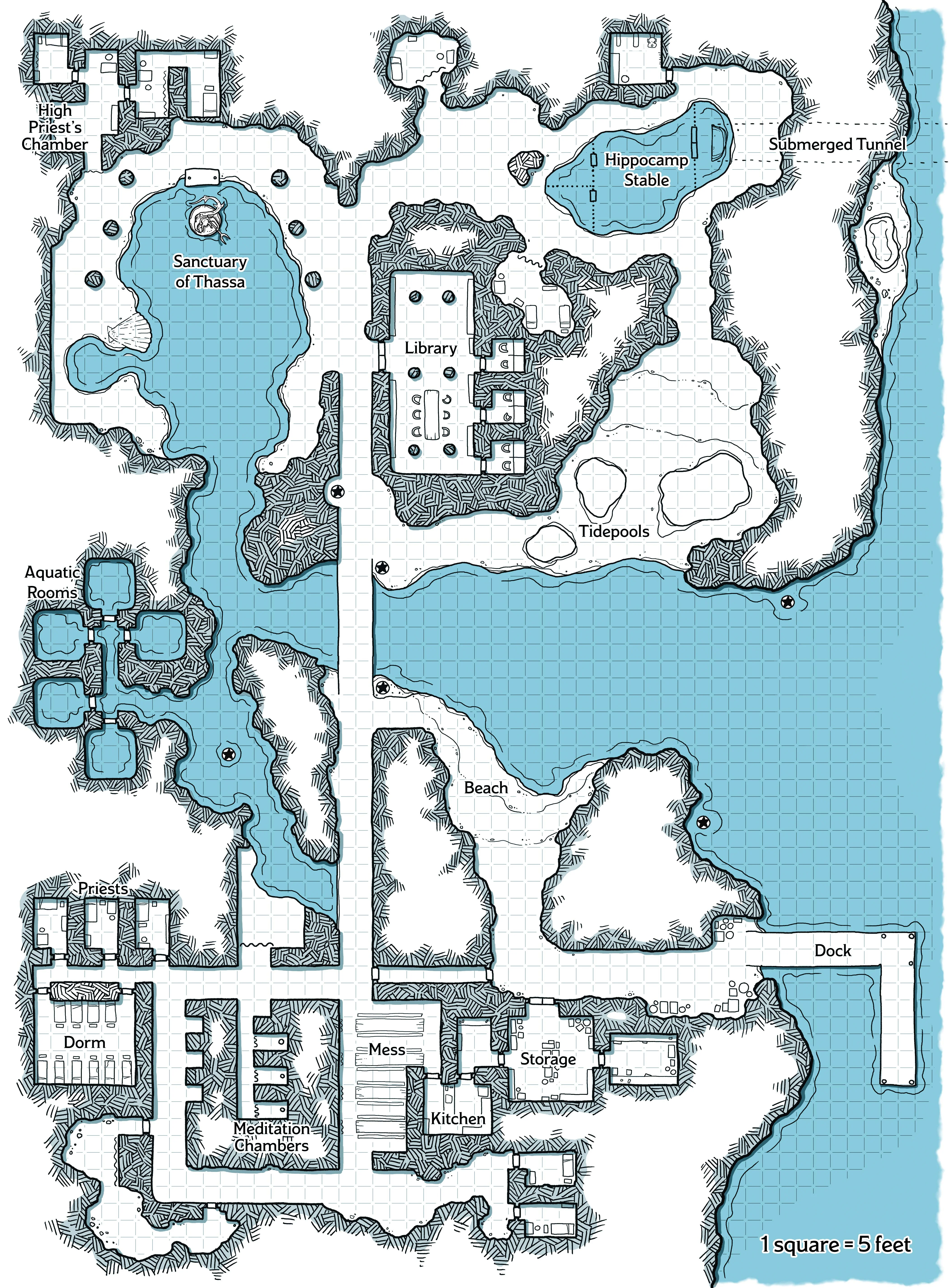 Map 4.15: Coastal Temple