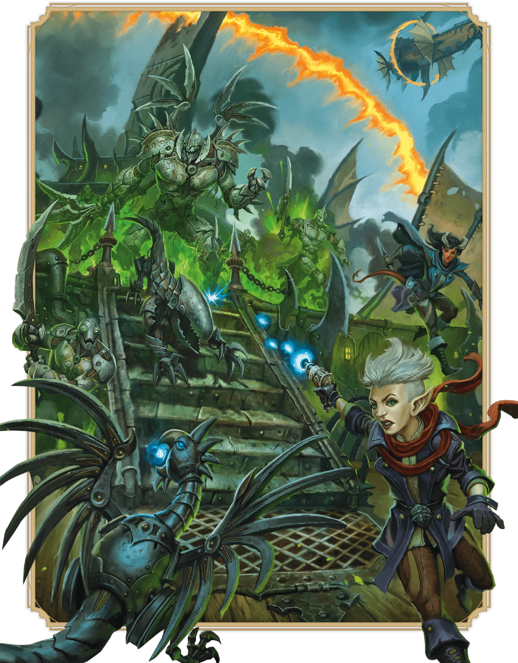 In the skies of Eberron, t...