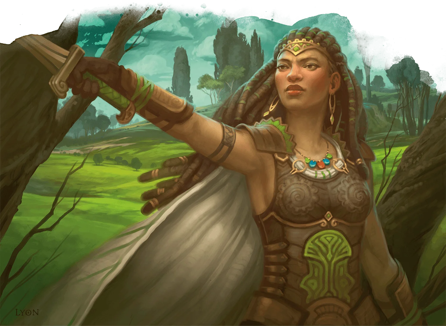 For champions like the Setessan leader Anthousa, heroism and destiny are inescapable forces