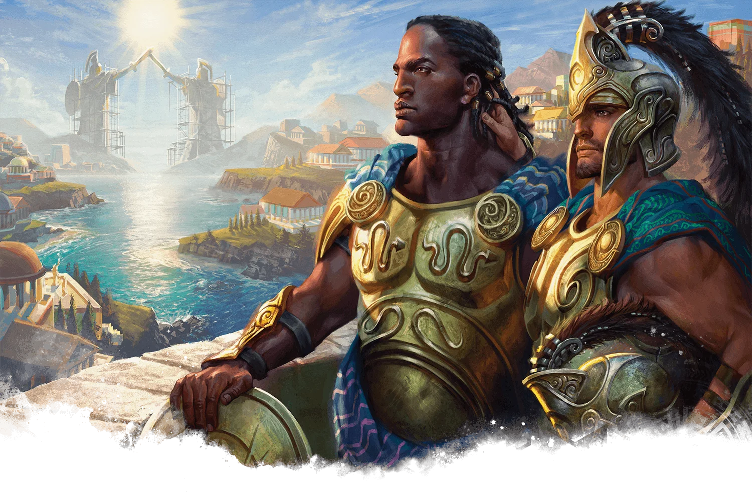 Heroes and lifelong companions, Kynaios and Tiro founded Meletis and ruled as its first kings